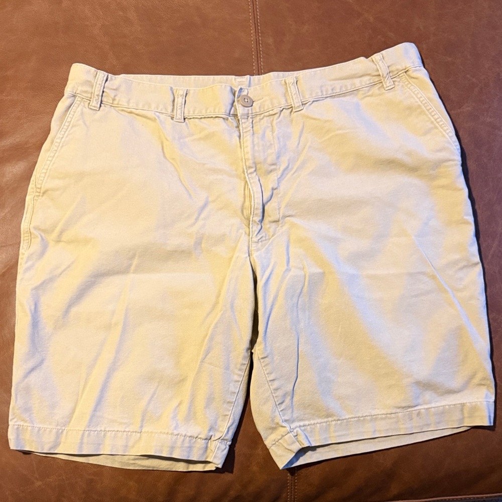 Patagonia Men's Khaki Organic Cotton Flat-Shorts